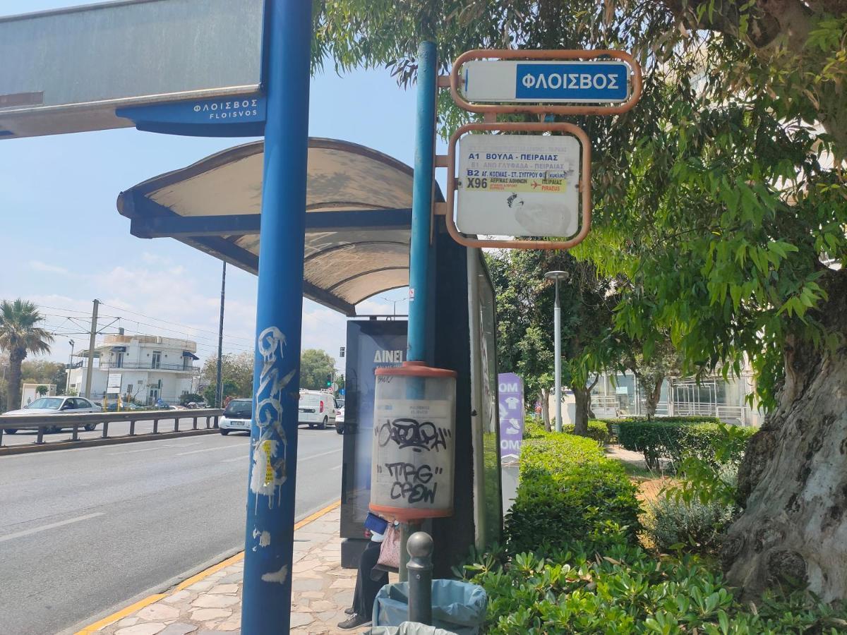Athens Riviera Apt With Seaview, 15' To Acropolis Εξωτερικό φωτογραφία